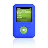 Zen V Silicone skin & Leather case - SPORTS PACK - Blue