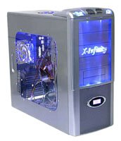 Aspire X-Infinity ATXB6KLW/350 - Tower - ATX - silver - power supply 350 Watt ( ATX )