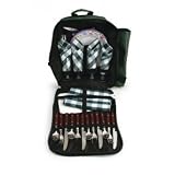 Garden & DIY Online Shop Ranking 9370. 4 Person Picnic Rucksack Set- Ideal for a family of Four or a couple!