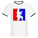 GOJUKAI SELF-DEFENCE ACADEMY Sports Ringer T by CafePress