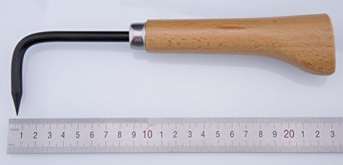 Bonsai Tools Hook Wooden Handle Carbon Steel Hook Robust Very Firm and Durable Made By Tian Bonsai