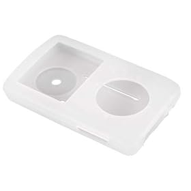 i-nique silicone skin for Sandisk Sansa Fuze (CLEAR) + Stick On Screen Protection