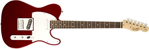 Squier-by-Fender-Affinity-Telecaster-Electric-Guitar-Rosewood-Fingerboard-Metallic-Red