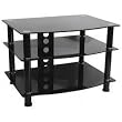 32 in. Freeson Black TV Stand By Walker Edison Furniture