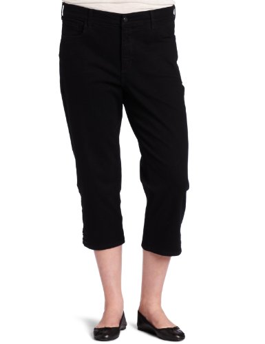Not Your Daughter's Jeans Womens Plus-Size Laced Hem Capri Pant product image