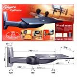 (Vogel's) 24" Optiforma TV/Monitor Wall Mount (TVB-4326) (Anthracite)