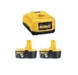 Dewalt 18 volt NANO Battery charger and 2 DC9096 batteries