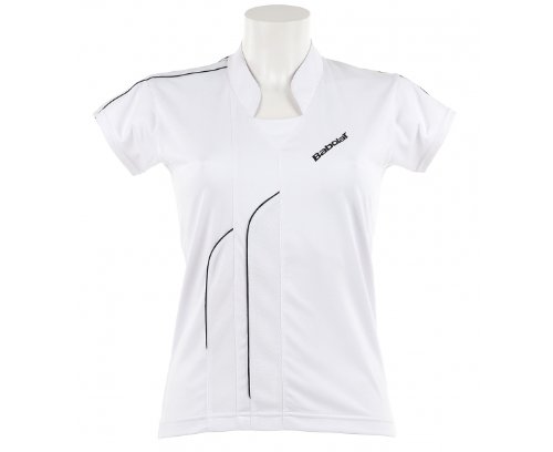 Babolat Damen Tennispolo Club Line, weiss, M, DB063101M Preisvergleich