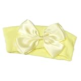 Baby Girl Accessory HEADBAND YELLOW Hair Bow