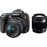 Sony DSLR-A350X 14.2 megapixel black digital SLR camera