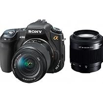 Sony Alpha DSLRA300X 10.2MP Digital SLR Camera with Super SteadyShot Image Stabilization with DT 18-70mm f/3.5-5.6 & DT 55-200mm f/4-5.6 Zoom Lenses