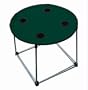 OTEM 820004 Folding Table Hunter Green No Print