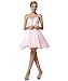 Fashion Plaza Sweetheart Strapless A-line Short Chiffon Homecoming Dress D0363