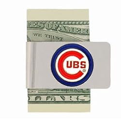 Chicago Cubs Pewter Money Clip