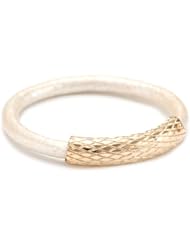 by boe Pearl Leather Ring, Size 7.5