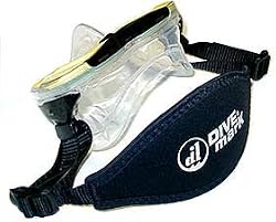 Neoprene buckle mask strap