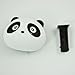 TOOGOO(R) 2 Pcs Black White Panda Shaped Car Air Freshener Perfume w Two Clips