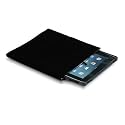 Premium Velour Micro Fibre Case Schwarz & Displayschutz für neuen Apple iPad Tablet WiFi 16GB 32GB 64GB