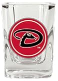 Arizona Diamondbacks Square Shot Glass - Set of 2