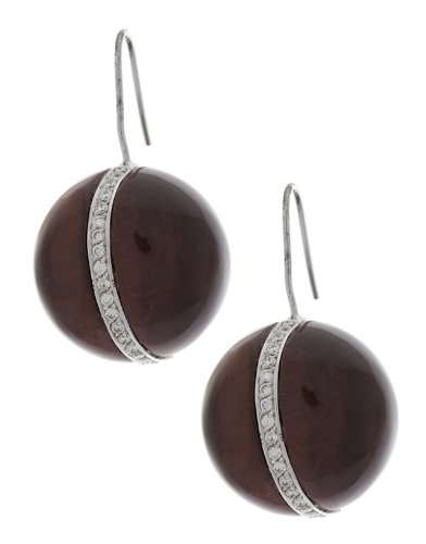 Luxenter Damen-Ohrringe Eressi Silber  Cz Brilliant U. Tiger\'S Eye Ea252235 Preisvergleich