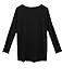 Allegra K Women Leopard Batwing Sleeve Loose Fit Top Tunic T Shirts