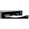 Bisley - plumier pour caisson mobile, plastique, anthracite