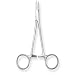 Stainless Steel Non-Sterile Mirror Finish Mayo Hegar Needle Holder for Single Use, 5" Length (Pack of 100)