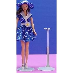 11.5 to 12.5 Barbie and Similar Types Metal Doll Stand by KAISER