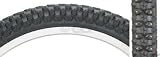 Innova Studded Tire 20 x 2.125 Black/Black 144 replaceable steel studs