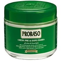 Proraso Pre Shaving Cream with Eucalyptus Oil and Menthol 100ml/3.6oz