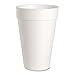 Genuine Joe 58554 Foam Cups, 16 oz, 500/CT, White