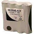 NABC UltraLast ULBATT-6R Nickel-Metal Hydride Radio Battery - Nickel-Metal Hydride (NiMH) - 700mAh - 4.8V DC