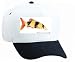 White Cap with scientific, sea, fish, aquarium