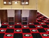 GEORGIA BULLDOGS - CARPET TILES (18"x18")