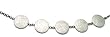 Discus Necklace in Silver
