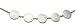 Discus Necklace in Silver