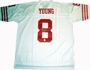 Steve Young Signed San Francisco 49ers Vintage Reebok Jersey
