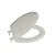 KOHLER K-4716-T-95 Triko Round Molded Toilet Seat, Ice Grey