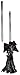 Forum Novelties Black Feather Witch Broom