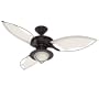 Hunter 25522 54-Inch Sanibel Ceiling Fan, New Bronze