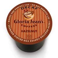 Decaf Hazelnut K-cups | Gloria Jeans K-cups 