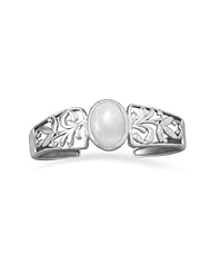 Rainbow Moonstone Cuff Bracelet