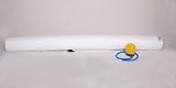 BedBugz Deluxe Portable Bed Bolster with Foot Pump, White