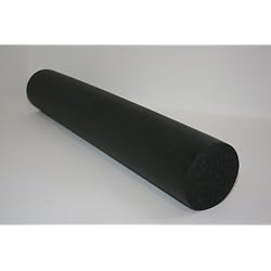 Foam Roller Firm 6 X 36 Black Made in USA