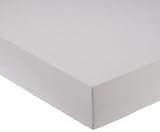 Pinolino 540004-8 - Spannbetttuch f&uuml;r Wiegen, Jersey, grau
