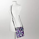 Coach Alex Signature Swingpack Crossbody Messenger Bag Purple Multi