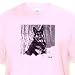 German Shepherd - Light Pink Infant Lap-Shoulder Tee (18M)