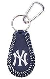 YANKEES TEAM COLOR BASEBALL KEYCHAIN