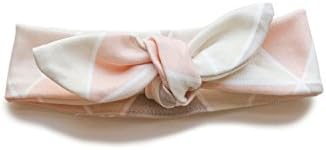 Pink Organic Knit Triangle Headband