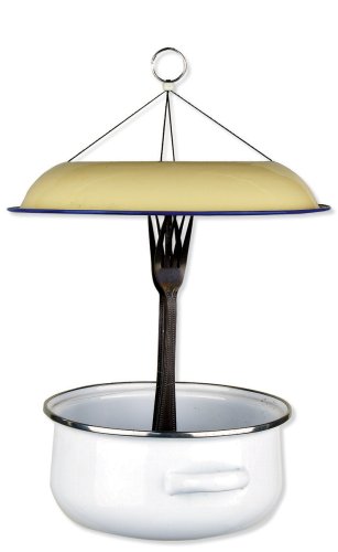 Enamel Birdfeeder